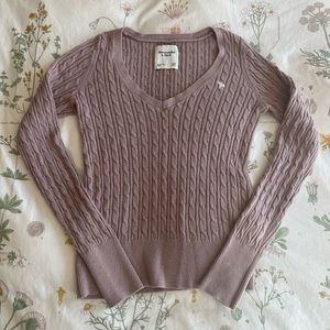 abercrombie v-neck sweater